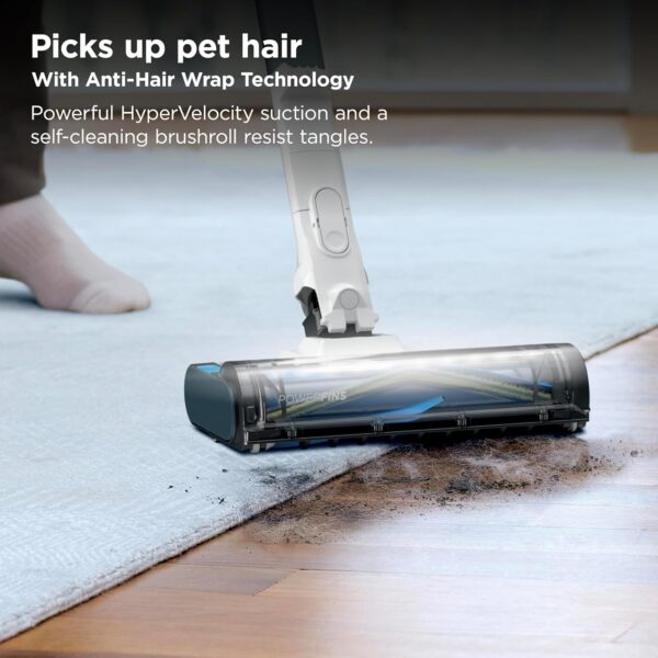 Shark® PowerPro Plus Cordless Stick Vacuum, Pure Water, IZ377H